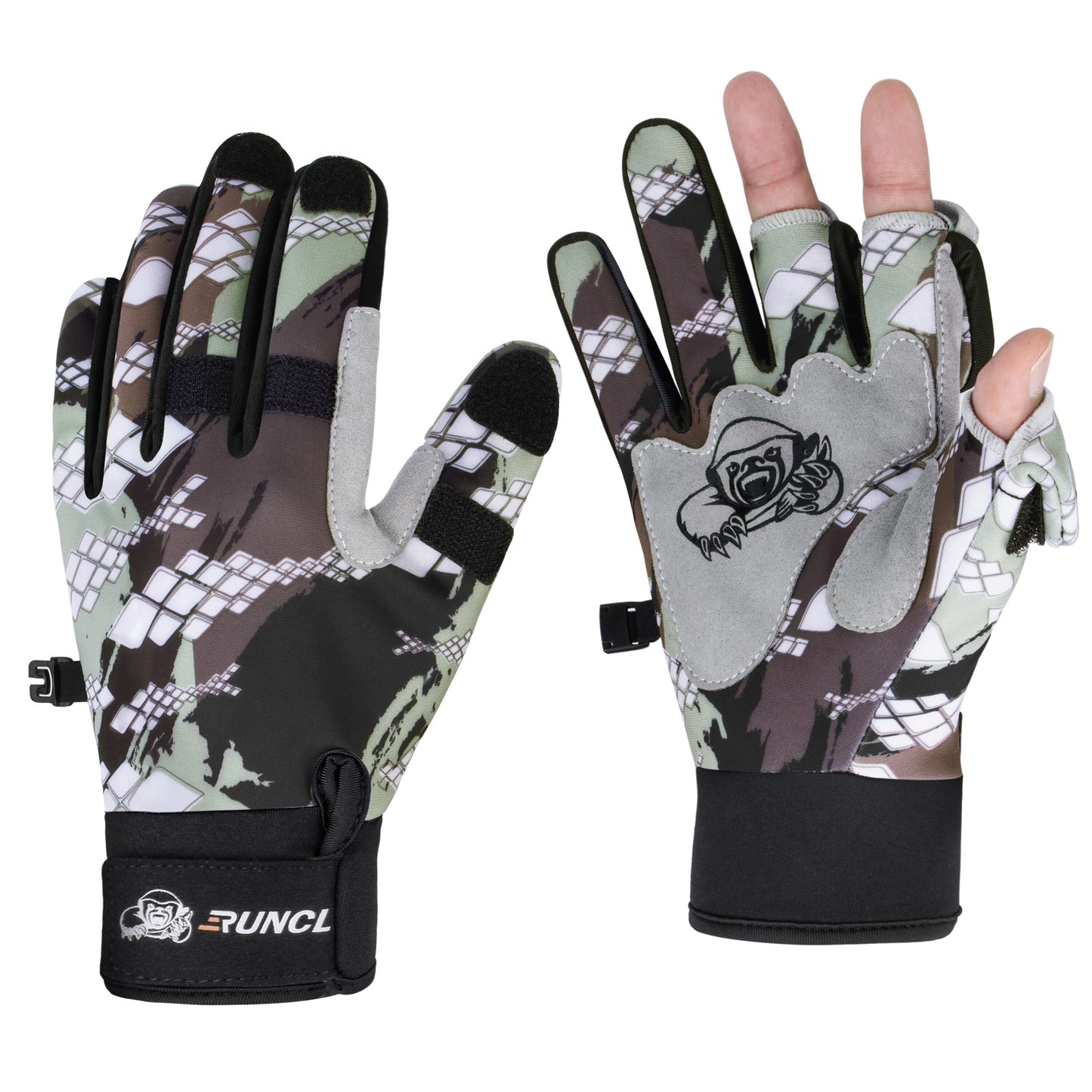 RUNCL  Fishing Gloves